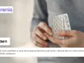 Mani che tengono blister di compresse, forse Stilnox 10 mg, per i disturbi del sonno.