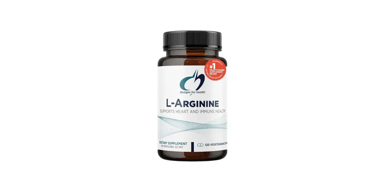 Flacone di L-Arginina, integratore per cuore e sistema immunitario. Molti ne parlano bene, cercando "argento proteinato opinioni" per integratori simili.